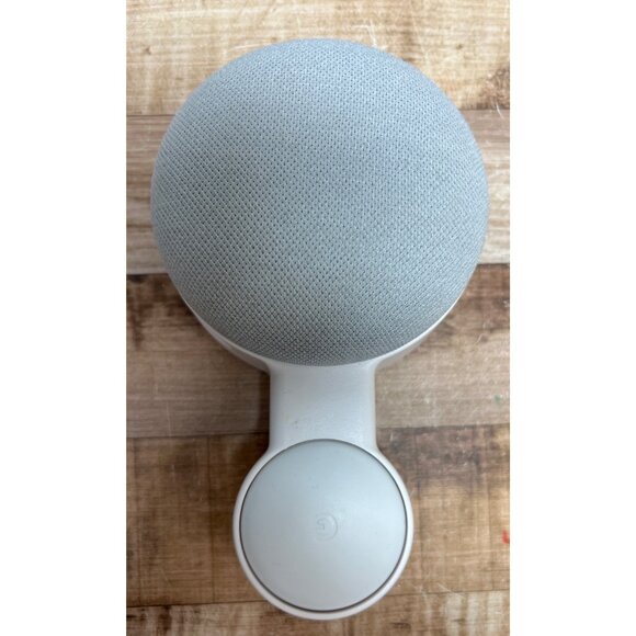 Google Nest Mini Smart Speaker With Wall Mount & Power Adapter - Picture 1 of 4